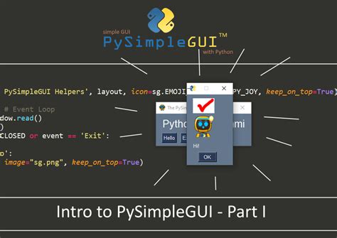 pysimplegui tutorial|How to Create GUI Applications with Python and PySimpleGUI: A .